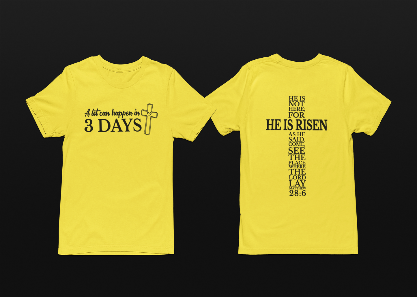 A lot Can Happen in 3 Days