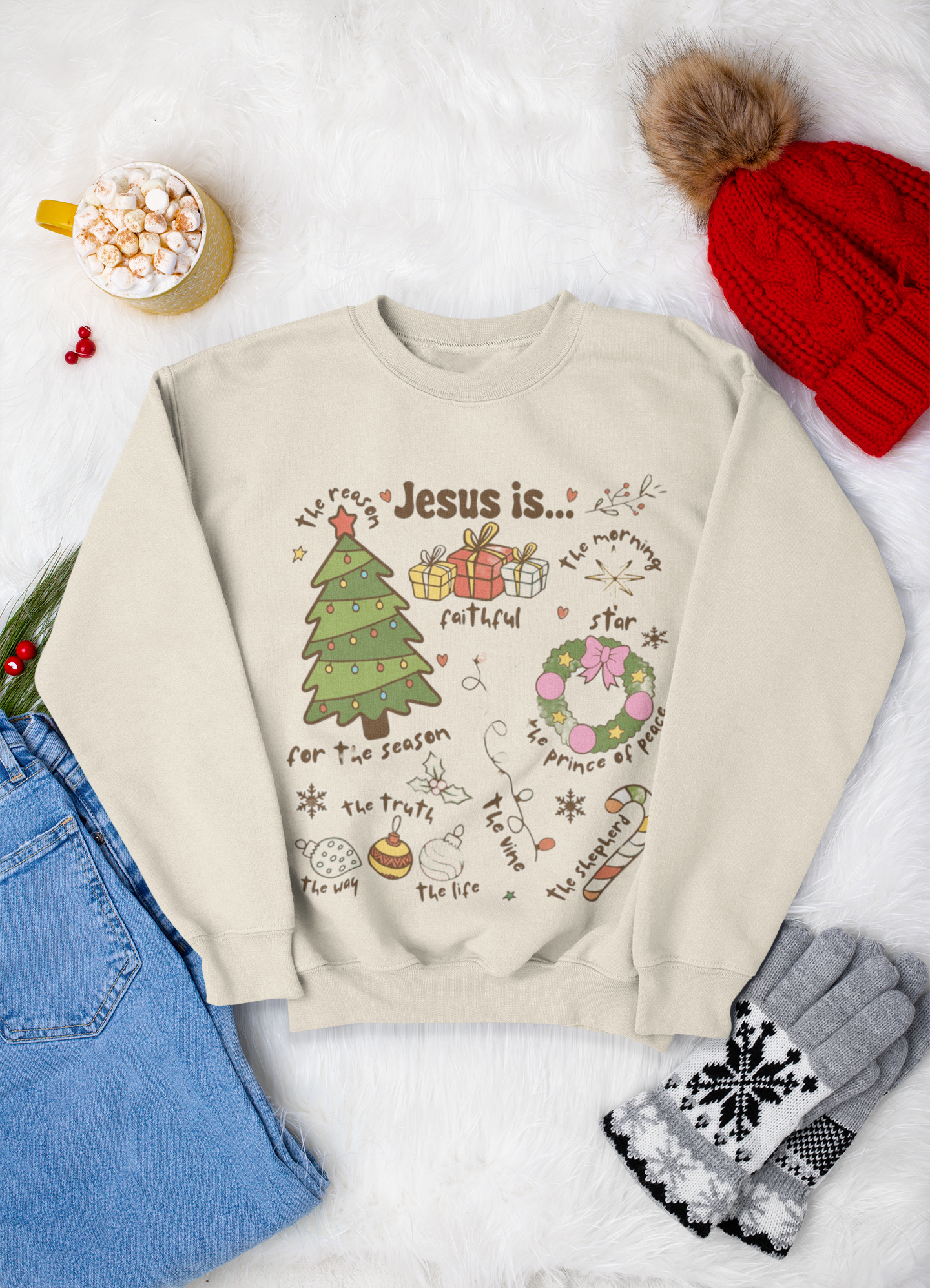 Jesus is The Reason Crewneck